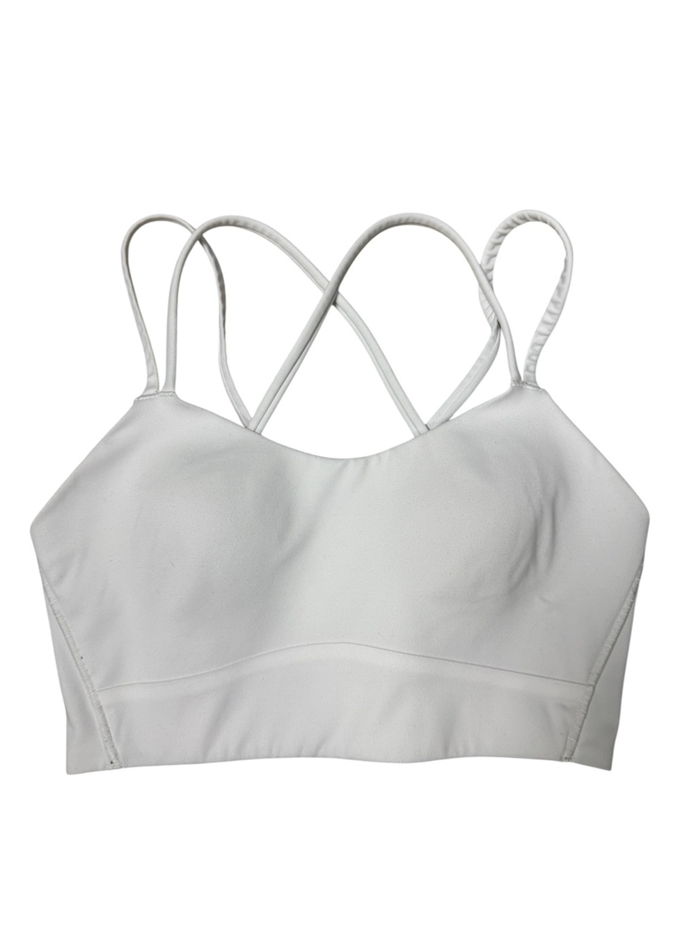 Move Theology Goddess Sports Bra strappy white medium